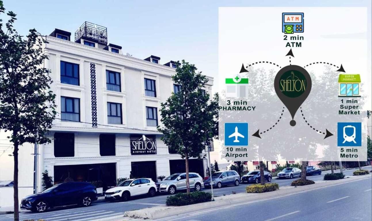 Shelton Airport Hotel Arnavutkoy Kültér fotó